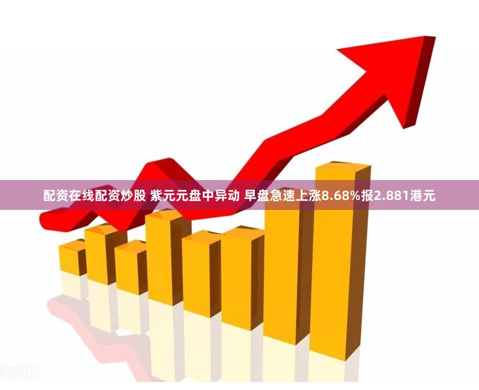 配资在线配资炒股 紫元元盘中异动 早盘急速上涨8.68%报2.881港元