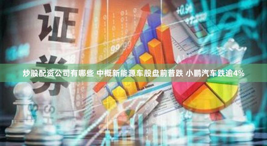 炒股配资公司有哪些 中概新能源车股盘前普跌 小鹏汽车跌逾4%