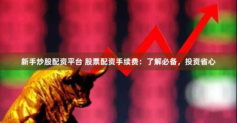 新手炒股配资平台 股票配资手续费：了解必备，投资省心
